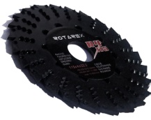 Rašple rotační disk univerzální BLACK MAMBA R4 / 115 mm  ROTAREX