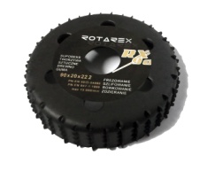 Rašple rotační disk fréza BLACK MAMBA RX / 90 mm  ROTAREX